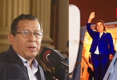 Presidente del Congreso rechaza invitación de Dina Boluarte para viajar al Vaticano