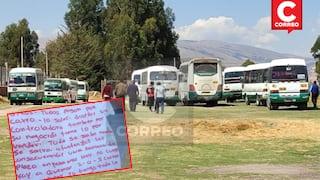 Extorsionadores ponen la mira en el transporte de Huancayo: “les llegó la hora de pagar”