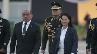 Keiko Fujimori participa en ceremonia por aniversario de unidad de operaciones especiales de la PNP
