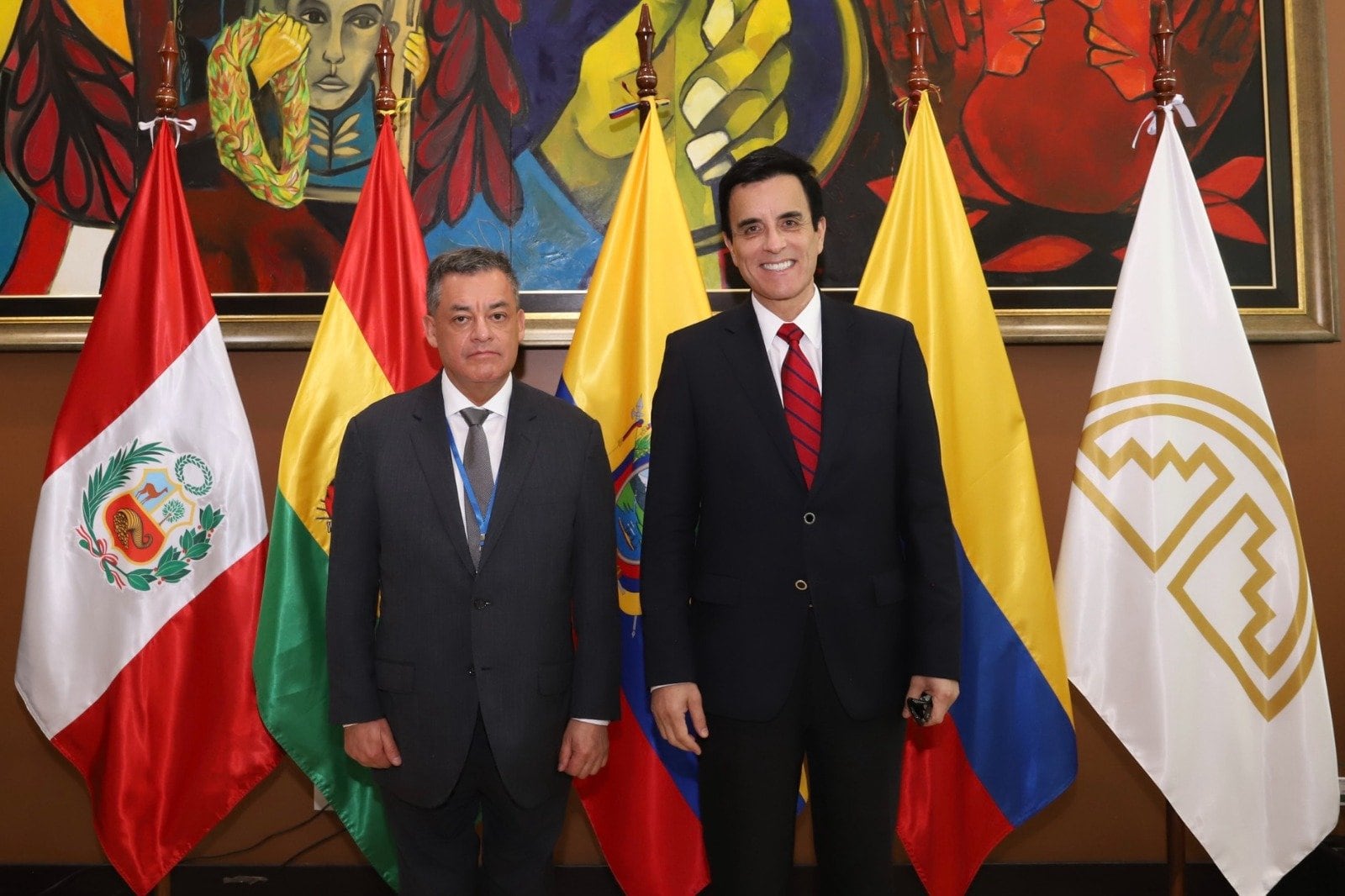 El ministro de Relaciones Exteriores participará en encuentros del Consejo Andino de Ministros y en la ceremonia en la que Perú asumirá la presidencia pro tempore de la Comunidad Andina. FOTO: CANCILLERÍA