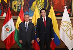 Canciller Carlos Espá llega a Quito para reunión de la Comunidad Andina