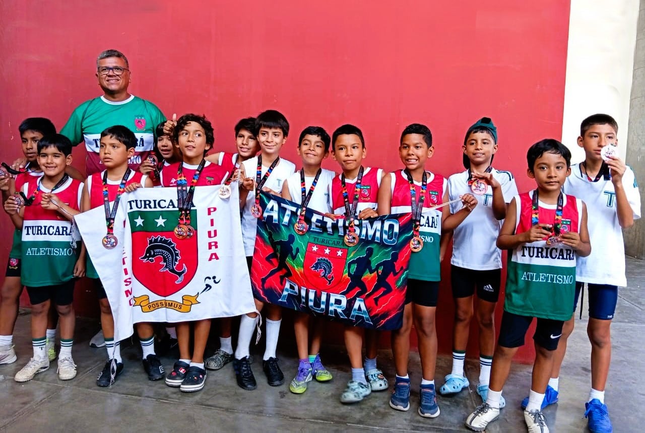 Turicará cosechó 18 medallas en torneo atlético que se realizó en Chimbote.