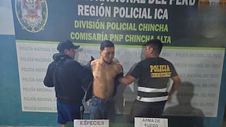 Chincha: cae extranjero con arma de fuego y municiones en el distrito de Pueblo Nuevo