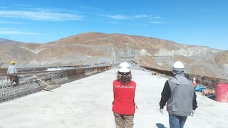 Contraloría advierte riesgos en el vaciado del puente Arequipa-La Joya