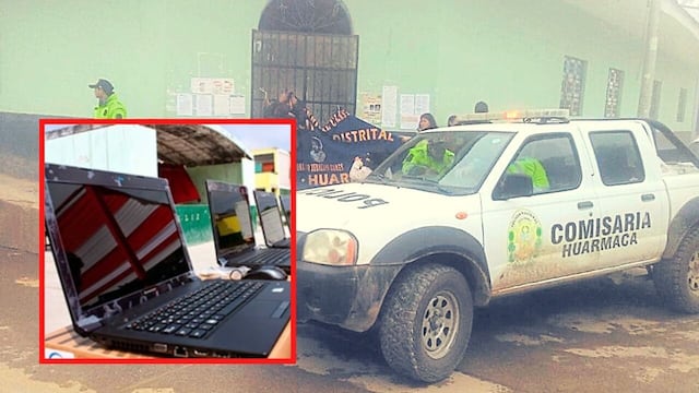 Piura: Roban 15 laptops de un colegio en el distrito de Huarmaca