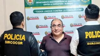 Huánuco: exalcalde detenido por intentar sobornar a Policía Anticorrupción