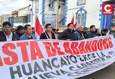 Junín: Instituciones públicas de Huancayo respaldaron paro regional