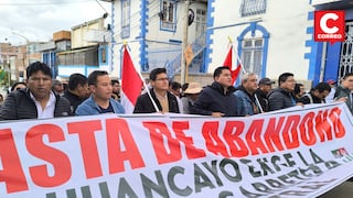 Junín: Instituciones públicas de Huancayo respaldaron paro regional