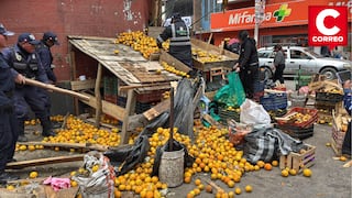 Operativo en Huancayo clausura comercios, multa a taxistas informales y detecta puestos inseguros