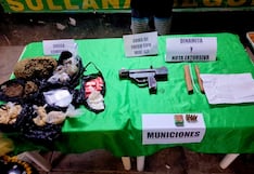 Piura: Intervienen a sujeto con Mini Uzi, droga y papel extorsivo