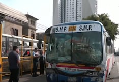 Choque de buses en la avenida Brasil deja 25 heridos en Jesús María