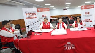 Listas más del 95% de actas observadas