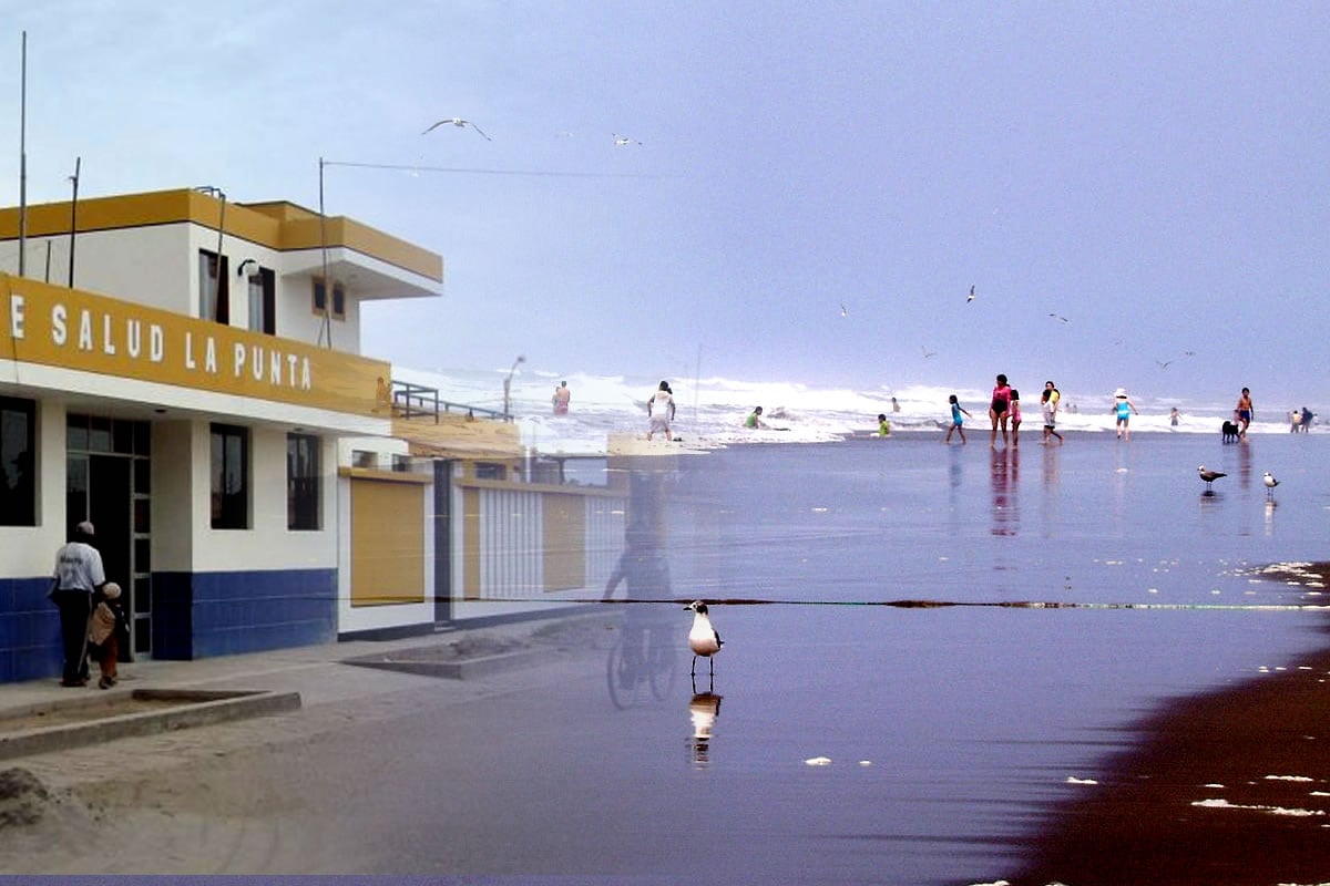 Bañista fue traslado al centro de salud, pero no sobrevivió. (Foto: Difusión)