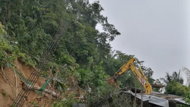 Deslizamiento de un cerro acabó con la vida de 5 integrantes de una familia en Amazonas 