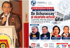 Periodistas extranjeros se reunirán en conversatorio internacional sobre ataques a la prensa