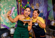 Bartola y Giuliana Rengifo presentes en la serenata al Perú