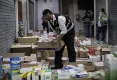 PNP desmantela red de venta de medicamentos adulterados en Mesa Redonda