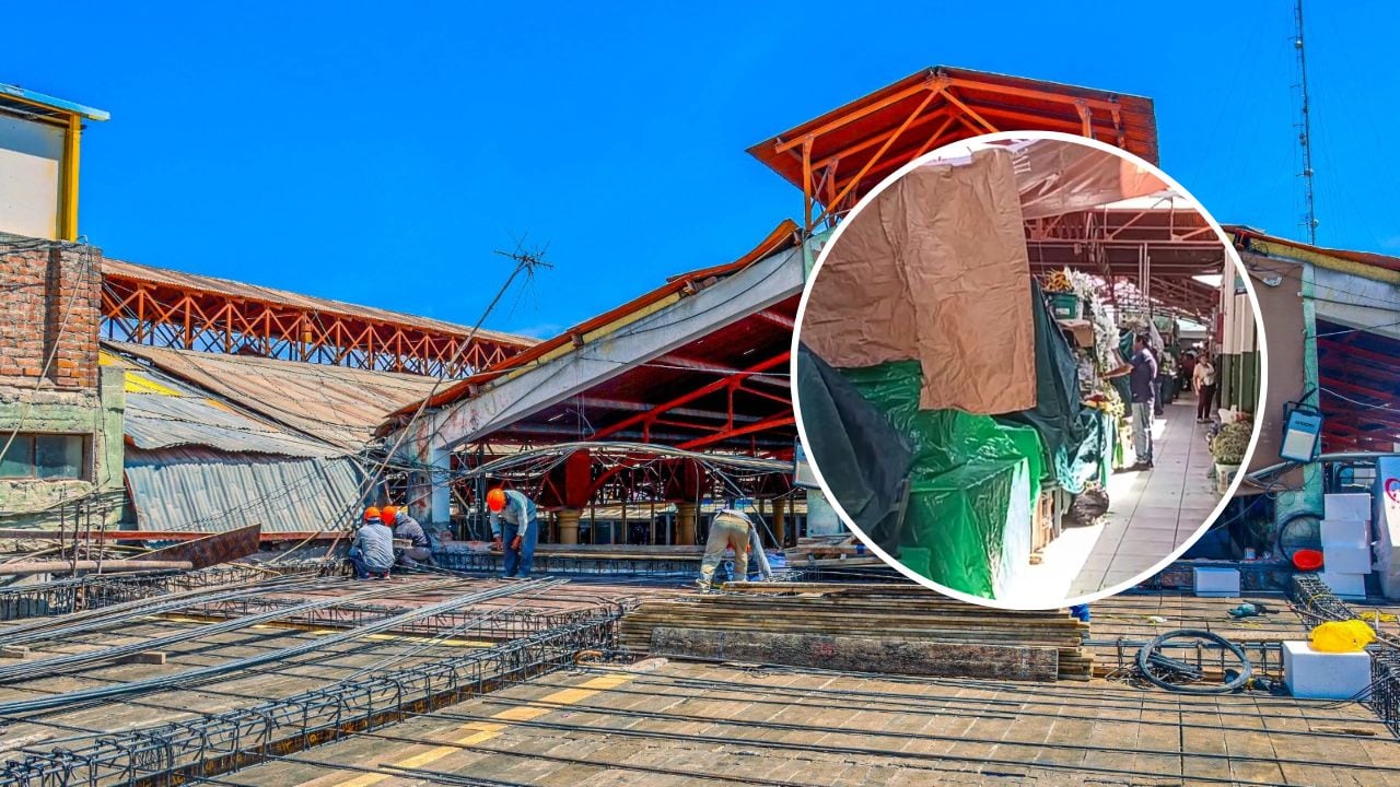 RETRASO EN TECHADO AFECTA VENTAS MERCADO SAN CAMILO
