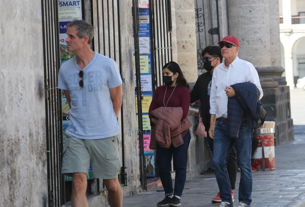 Más de 20 mil visitantes, al mes, llegan a la ciudad de Arequipa. Foto: GEC.