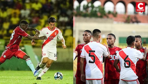 Sub 23 de Perú y Colombia empatan 1-1