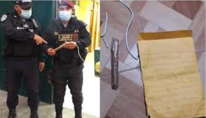 Los hampones escribieron una carta mediante la cual le exigen a los habitantes del inmueble pagar S/15 mil para no atentar contra ellos. Foto: Causa Justa.