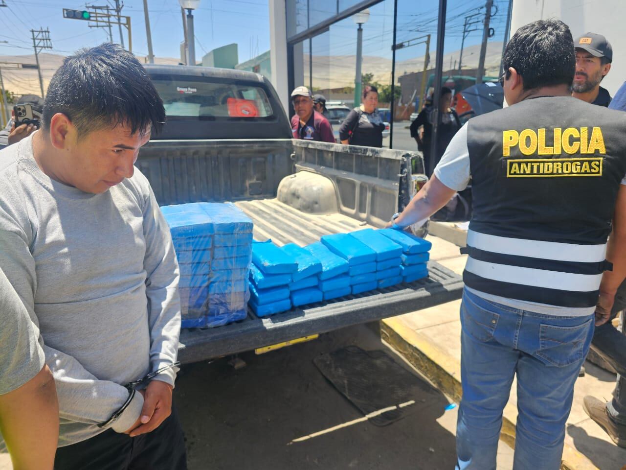 Alexander Javier Villantoy fue recluído con 9 meses de prisión preventiva por el presunto delito de Tráfico de Drogas. Foto: Difusión.