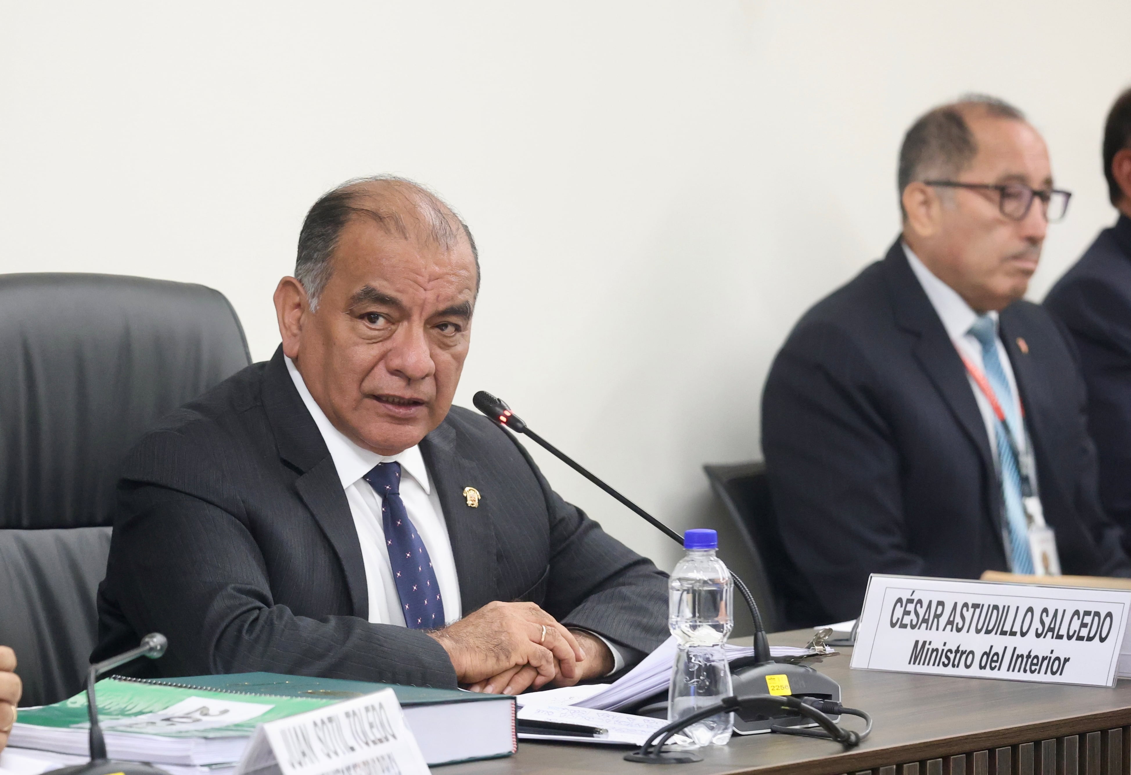 Ministro del Interior adelanta cambios de personal en la PNP sin esperar delegación de facultades. Foto: Congreso de la República.