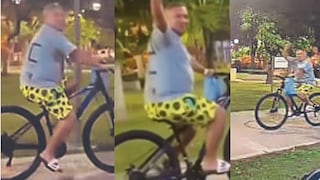 Arturo Fernández se pasea por las calles de Ayacucho