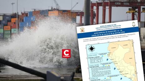 Marina de Guerra advierte oleajes anómalos durante Semana Santa 2026: ¿qué zonas están en alerta?