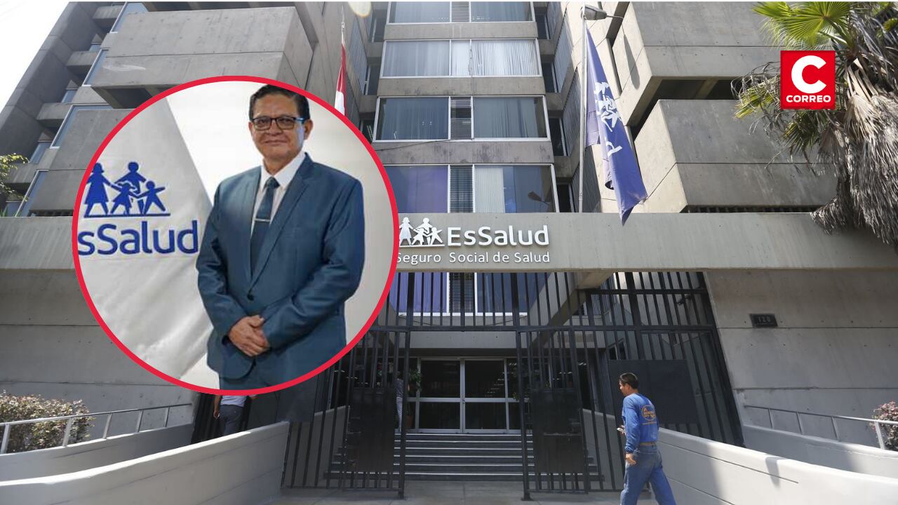 Presidente ejecutivo de EsSalud, Segundo Cecilio Acho Mego.