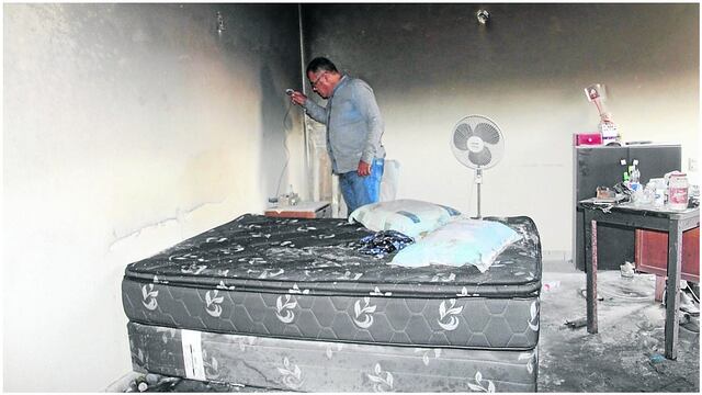 Extraño incendio se registra en la vivienda de un aspirante al cargo de rector de la UNP  