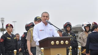 Ministro Romero sobre ley que permite uso de armas no letales a serenos: “Hay que respetarla”