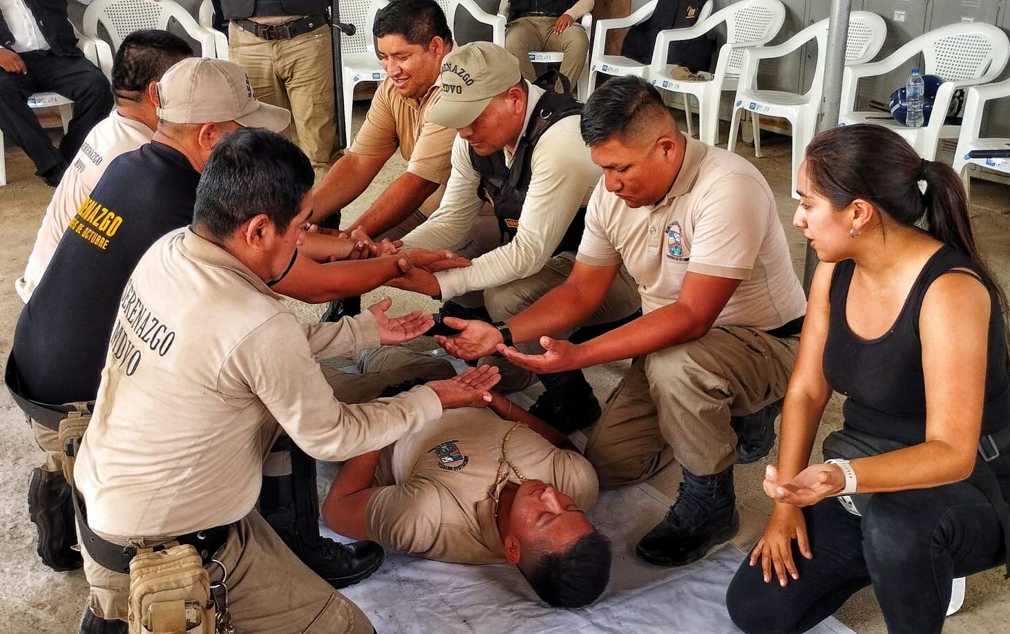 Serenos de Veintiséis de Octubre fueron capacitados en primeros auxilios