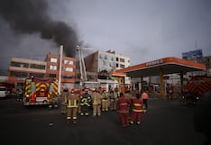 Incendio en almacén de cuero en el Rímac fue controlado
