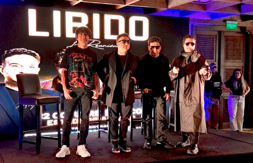 En su gira denominada "La Reunión", grupo Libido se presenta en el Fundo Stewart.