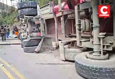 Tragedia en vía Pampas - Huancayo: madre muere en volcadura y su esposo e hija quedan heridos