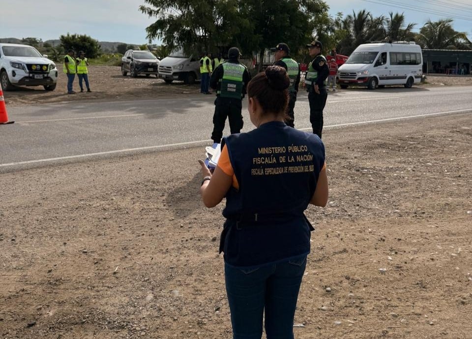 Autoridades realizaron operativo en la carretera Panamericana Norte
