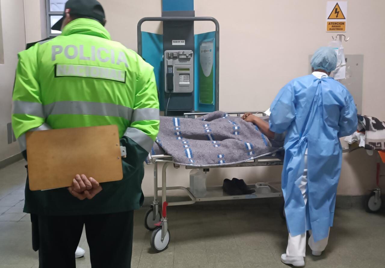 Bala pérdida de Arequipa impacta en abdomen de varón. (Foto: Difusión)