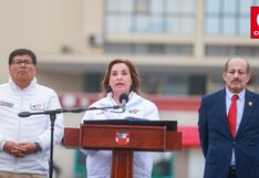 Dina Boluarte reafirma que su gobierno actúa “con las manos limpias” frente a la corrupción