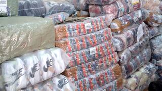 Ropa incautada será donada a pobladores de zonas rurales en Huánuco