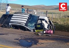 Pasco: Despiste de unidades en Carretera Central deja como saldo ocho heridos