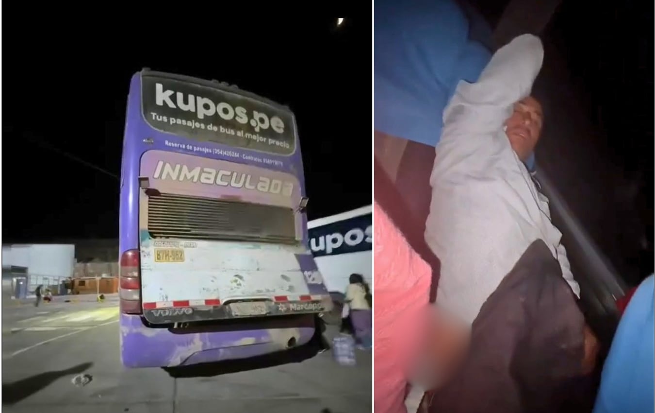 Pasajera denuncia tocamientos y exhibicionismo durante viaje Arequipa-Cotahuasi. Foto: Captura de video.