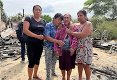 Piura: Fallece niño que logró rescatar a sus hermanas al incendiarse su vivienda