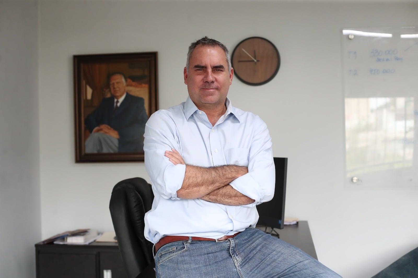 El candidato presidencial Rafael Belaunde Llosa propone la construcción de un penal en la Cordillera de la Viuda en Junín. (Foto: Jesús Saucedo/GEC)