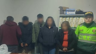 Cuatro detenidos tras presunto robo de celular en local de Sachaca