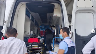Piura: Trasladan al Hospital del Niño a bebé con cardiopatía congénita