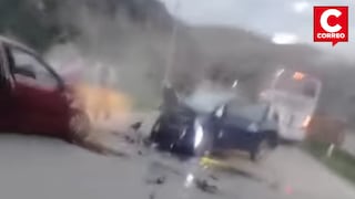 Fatal choque en la Carretera Central deja un fallecido y ocho heridos en Jauja