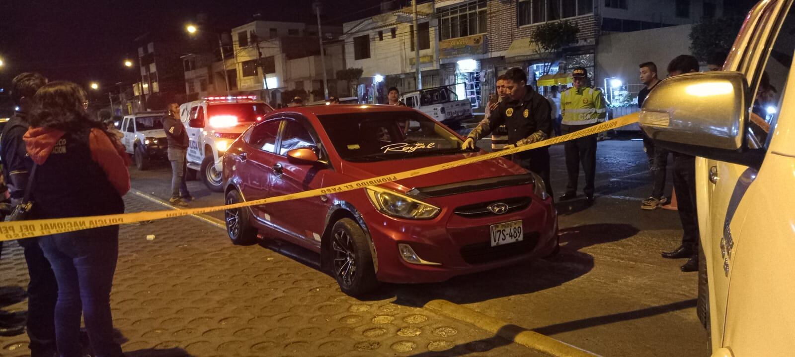 El auto que participó en el robo fue ubicado en el distrito de Hunter (Foto: Difusión)