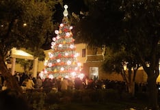 Cusco: Realizan tradicional encendido de árbol navideño (VIDEO y FOTOS)