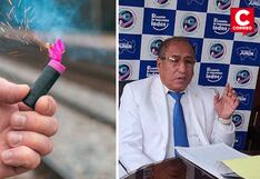 Huancayo: Escolar podría perder el 90% de funcionamiento de la mano tras accidente con pirotécnico (VIDEO)